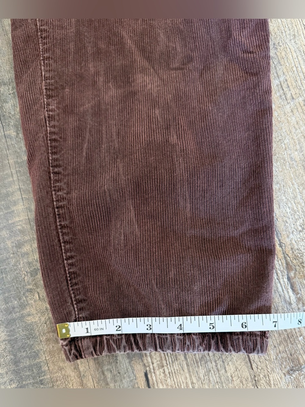 WE THE FREE Women's Size Medium Iris Cord Overalls -Brown Boho Fall Vibes - Picture 9 of 16